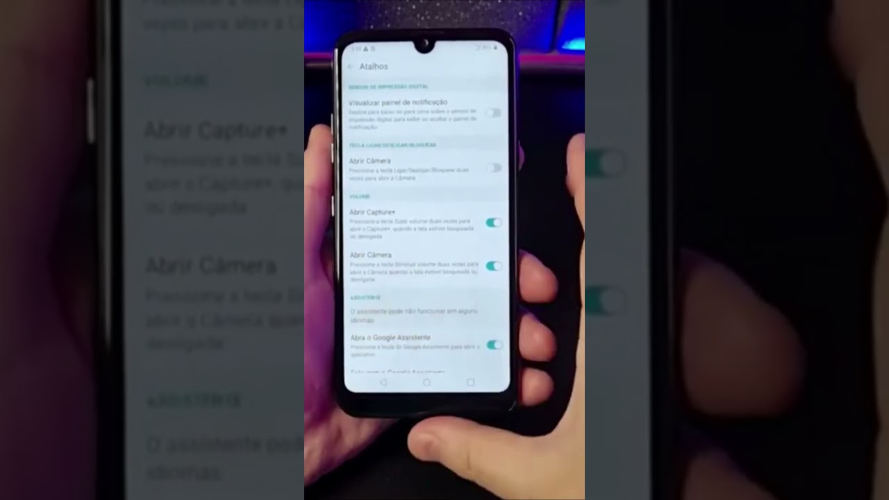 ACESSO RÁPIDO À CÂMERA NO SEU LG #Shorts