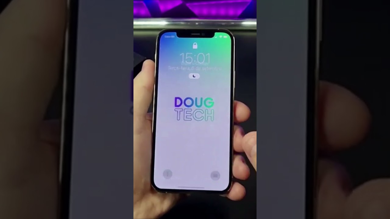 ADICIONE SENHA E FACE ID NO SEU IPHONE #Shorts