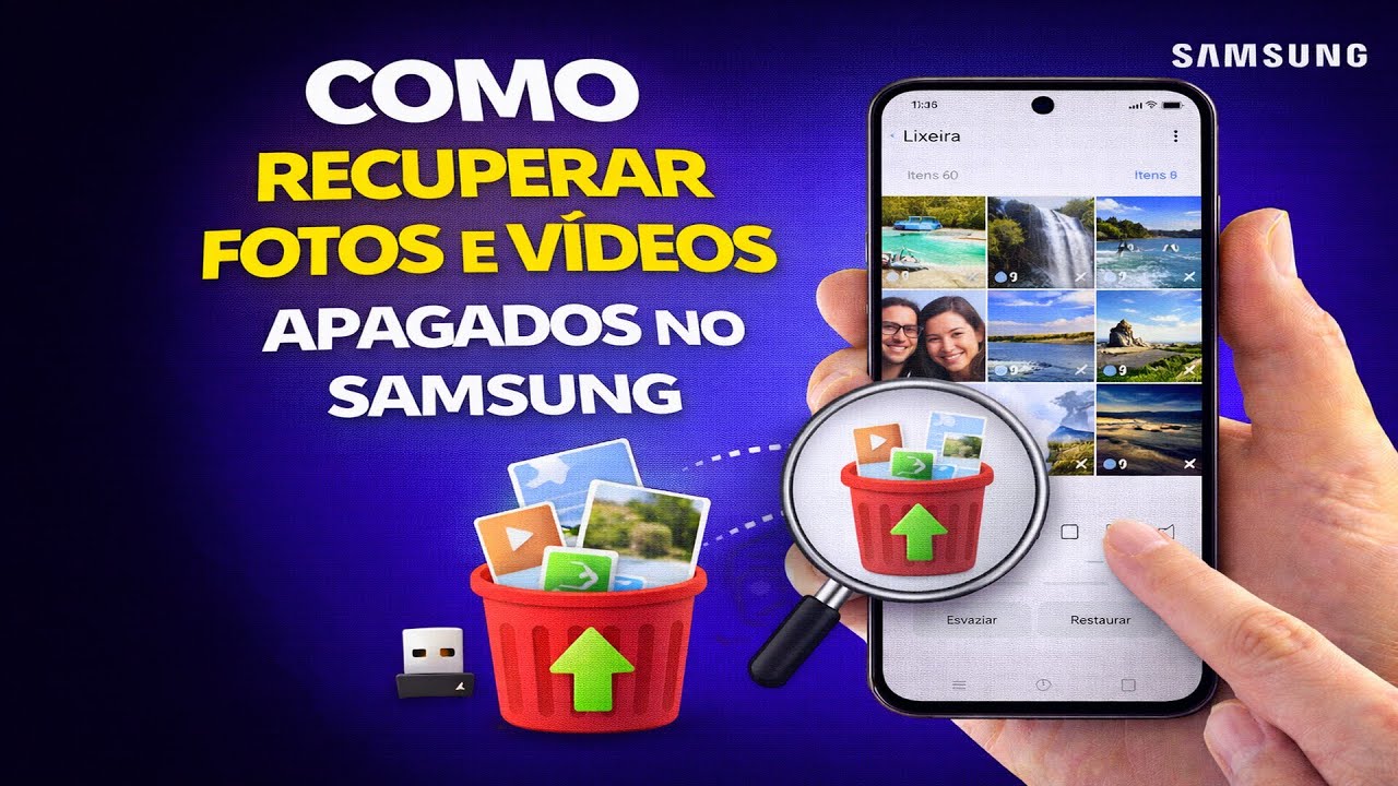 COMO RECUPERAR FOTOS E VÍDEOS APAGADOS NO SAMSUNG