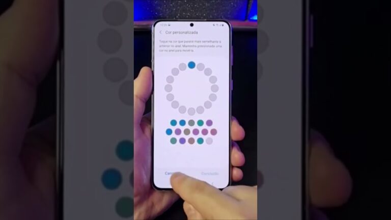 AJUSTE AS CORES DA TELA DO SAMSUNG PARA MAIS VISIBILIDADE #Shorts