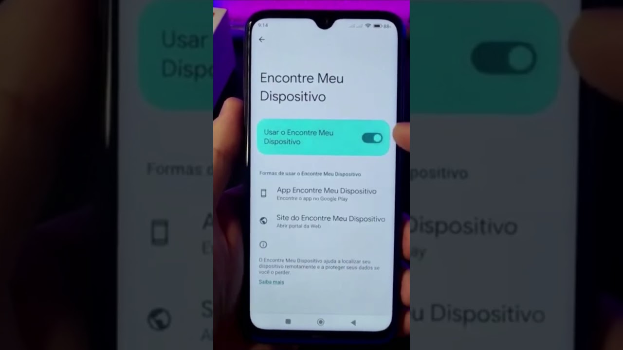 ► Como ativar o recurso encontrar dispositivo no Xiaomi #Shorts