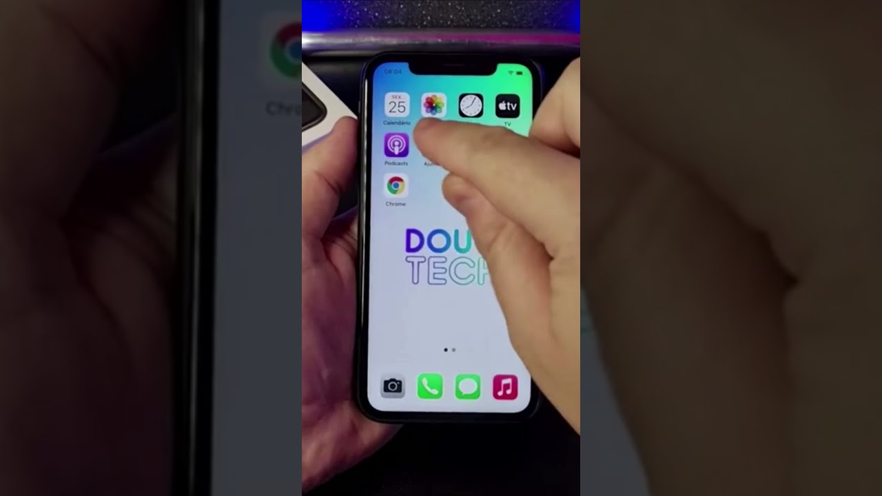 FAÇA A TELA DO IPHONE ACENDER AO PEGAR O APARELHO #Shorts