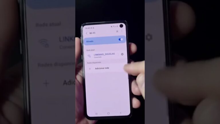 CONECTE SE A UMA REDE WI FI NO SEU SAMSUNG RAPIDAMENTE #Shorts