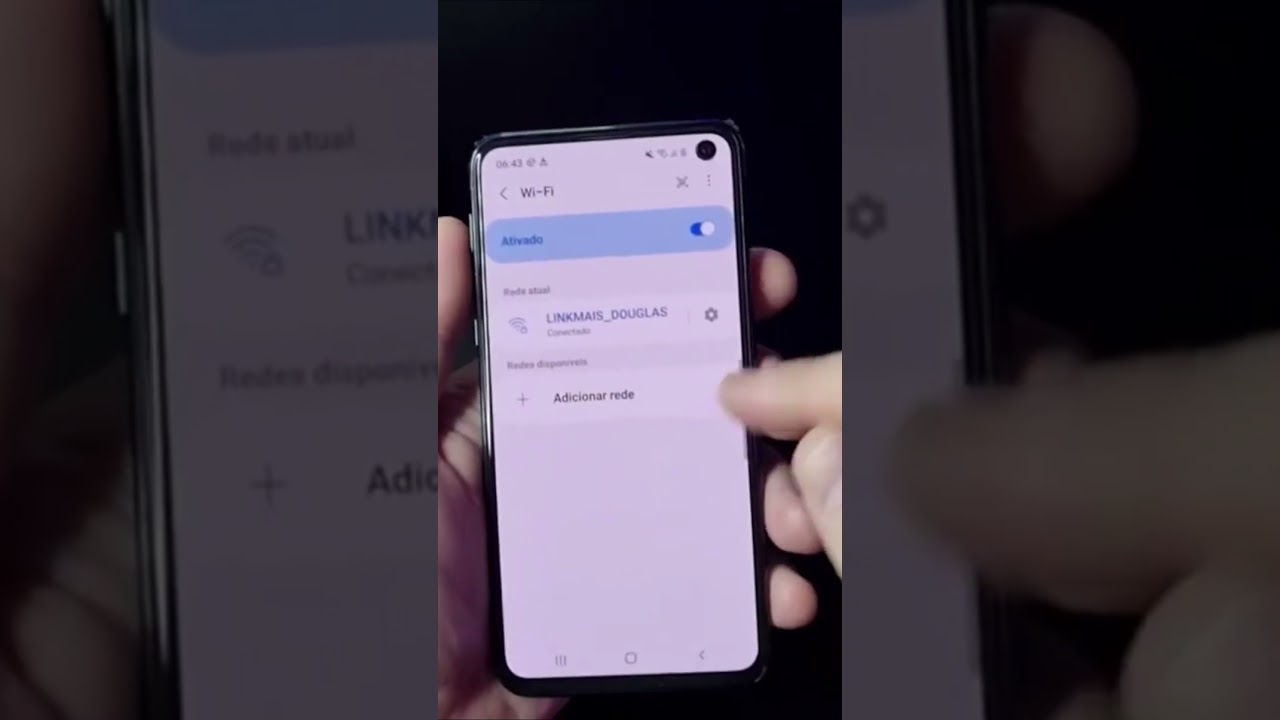 CONECTE SE A UMA REDE WI FI NO SEU SAMSUNG RAPIDAMENTE #Shorts