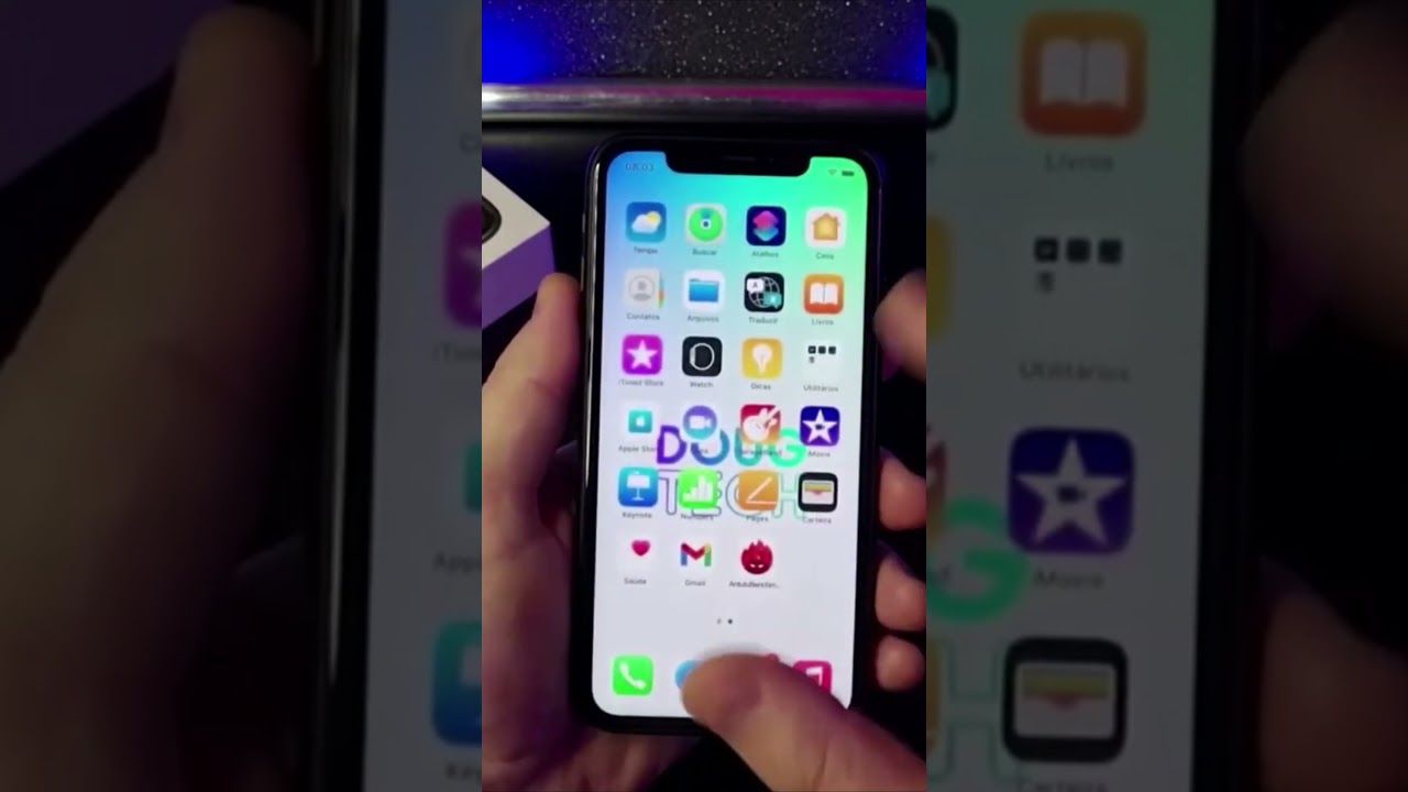 COMO LIGAR OU DESLIGAR A ROTAÇÃO DE TELA NO IPHONE #Shorts