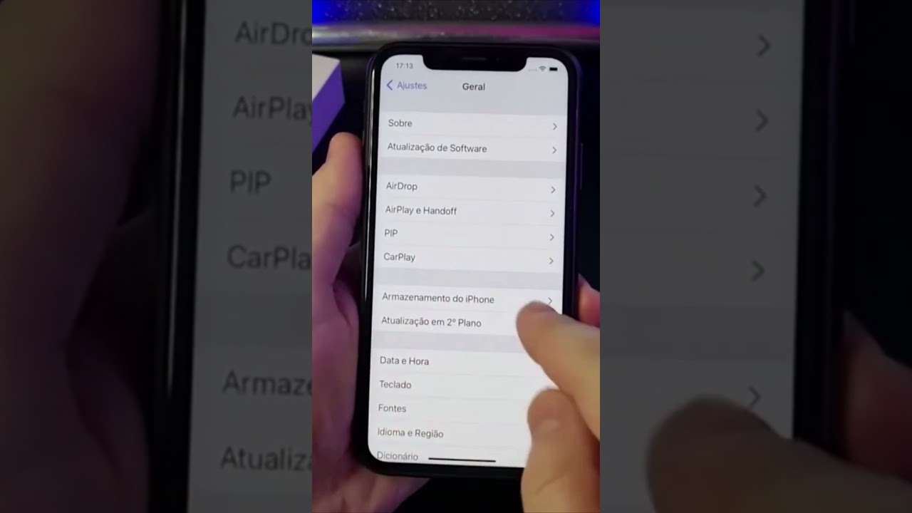 COMO VER O ESPAÇO DE ARMAZENAMENTO LIVRE NO IPHONE #Shorts