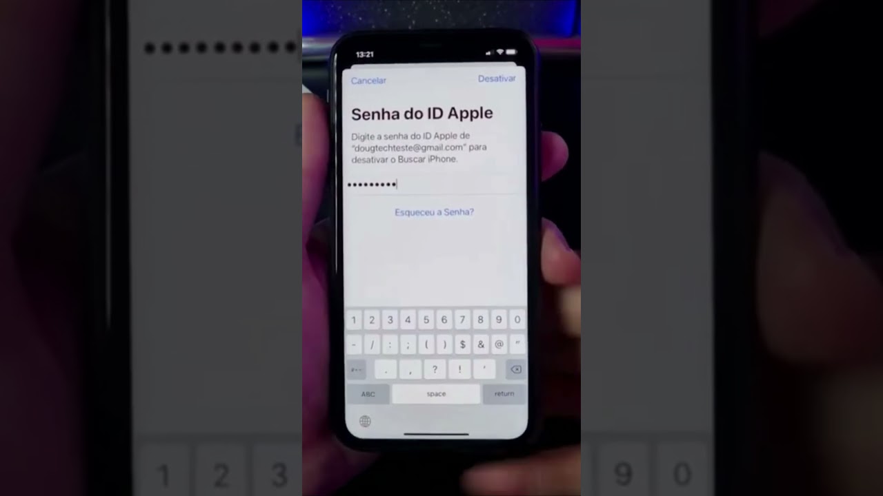 ► Desvincule sua conta do iCloud e remova o Apple ID do iPhone #Shorts