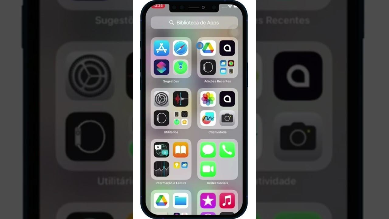 COMO REDUZIR A TRANSPARÊNCIA NO IOS DO IPHONE #Shorts