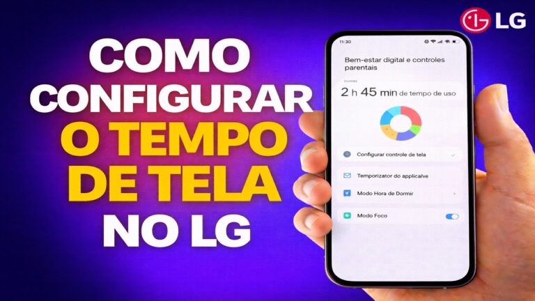 COMO CONFIGURAR O TEMPO DE TELA NO LG