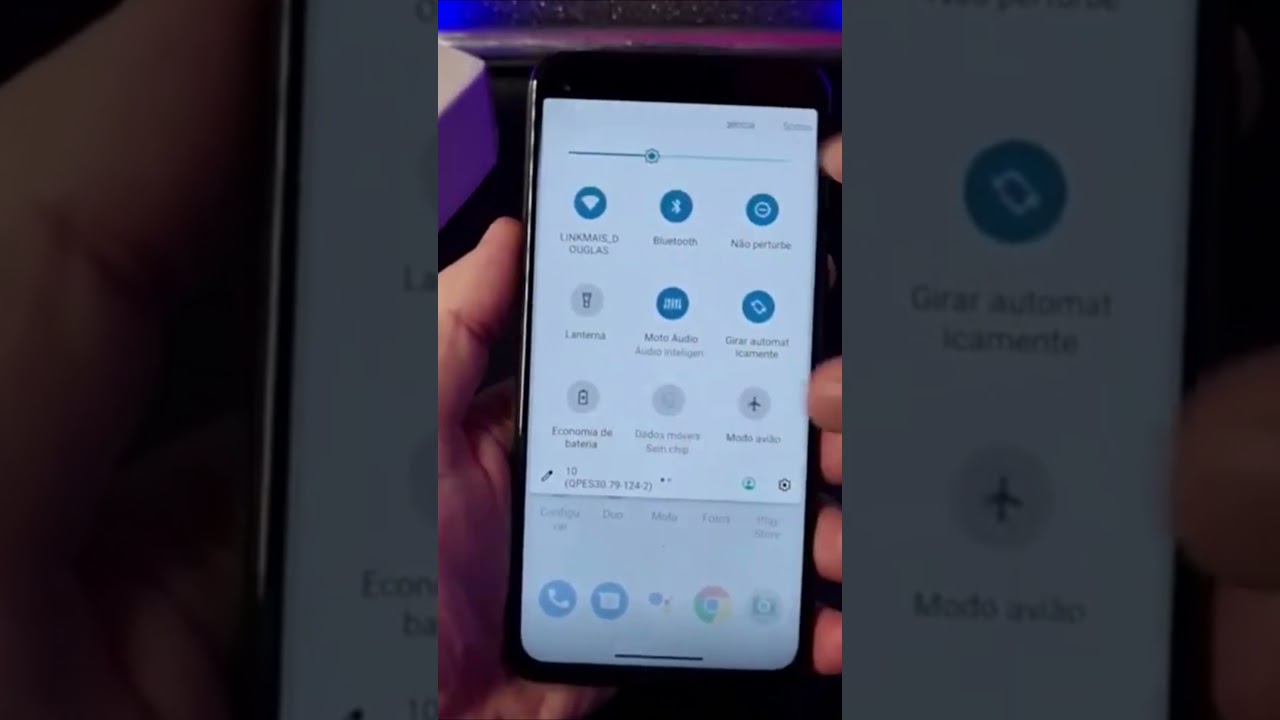 ACENDA OU APAGUE A LANTERNA DO MOTOROLA FACILMENTE #Shorts