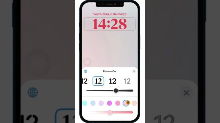 COMO PERSONALIZAR A TELA DE BLOQUEIO NO IPHONE #Shorts