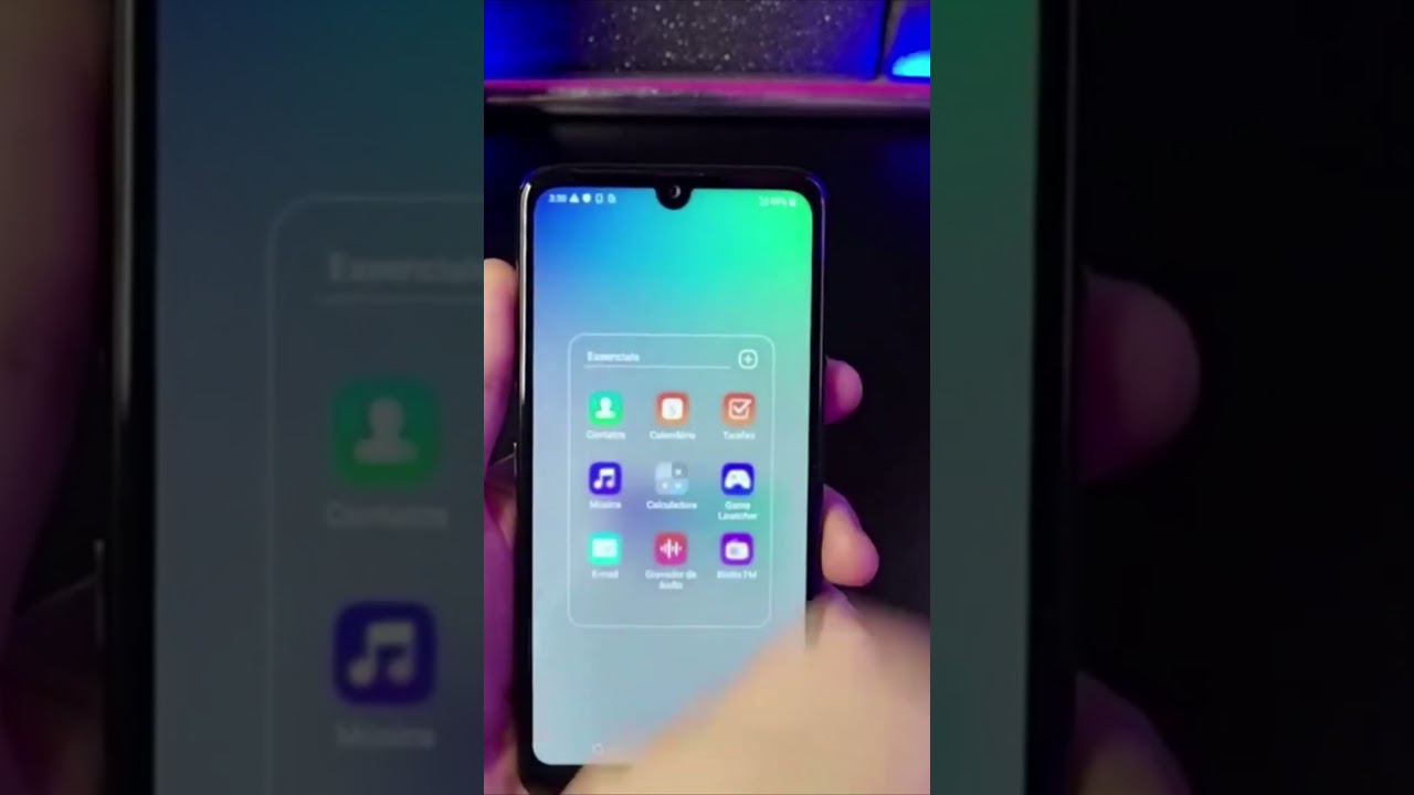 COMO LIGAR OU DESLIGAR A ROTAÇÃO DE TELA NO LG #Shorts