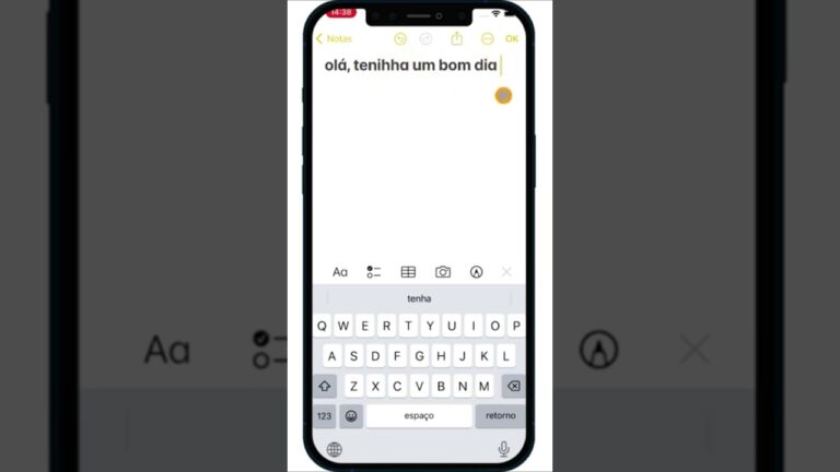 CORRIJA ERROS DE DIGITAÇÃO NO IPHONE RAPIDAMENTE #Shorts