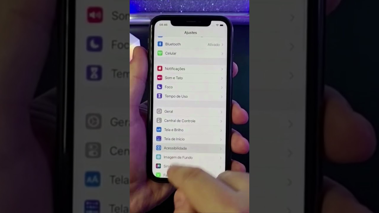 COMO AUMENTAR O CONTRASTE DA TELA NO IPHONE #Shorts