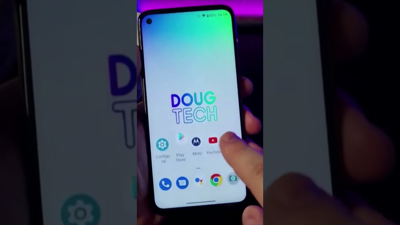 COMO PERSONALIZAR A BARRA DE NAVEGAÇÃO NO MOTOROLA #Shorts