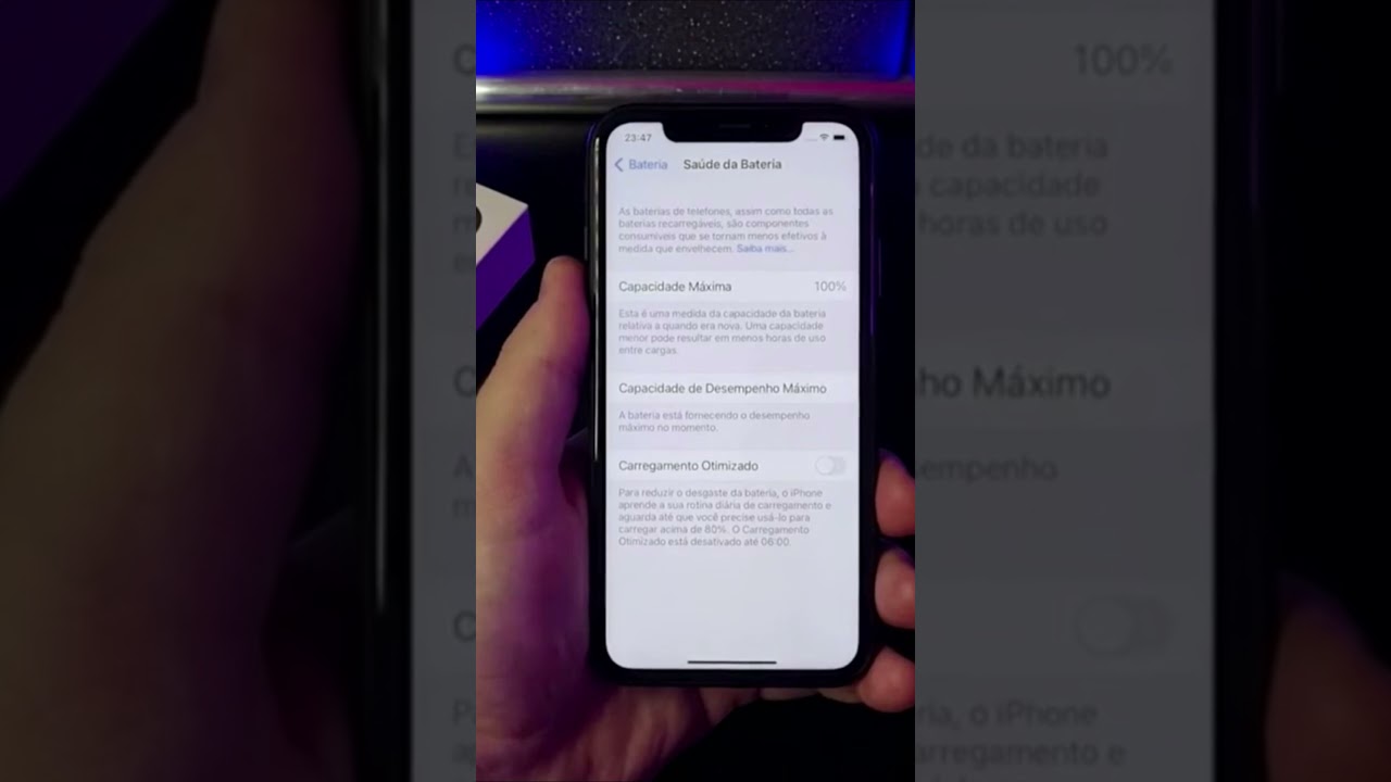► Confira o status da bateria do iPhone e saiba quando trocar #Shorts