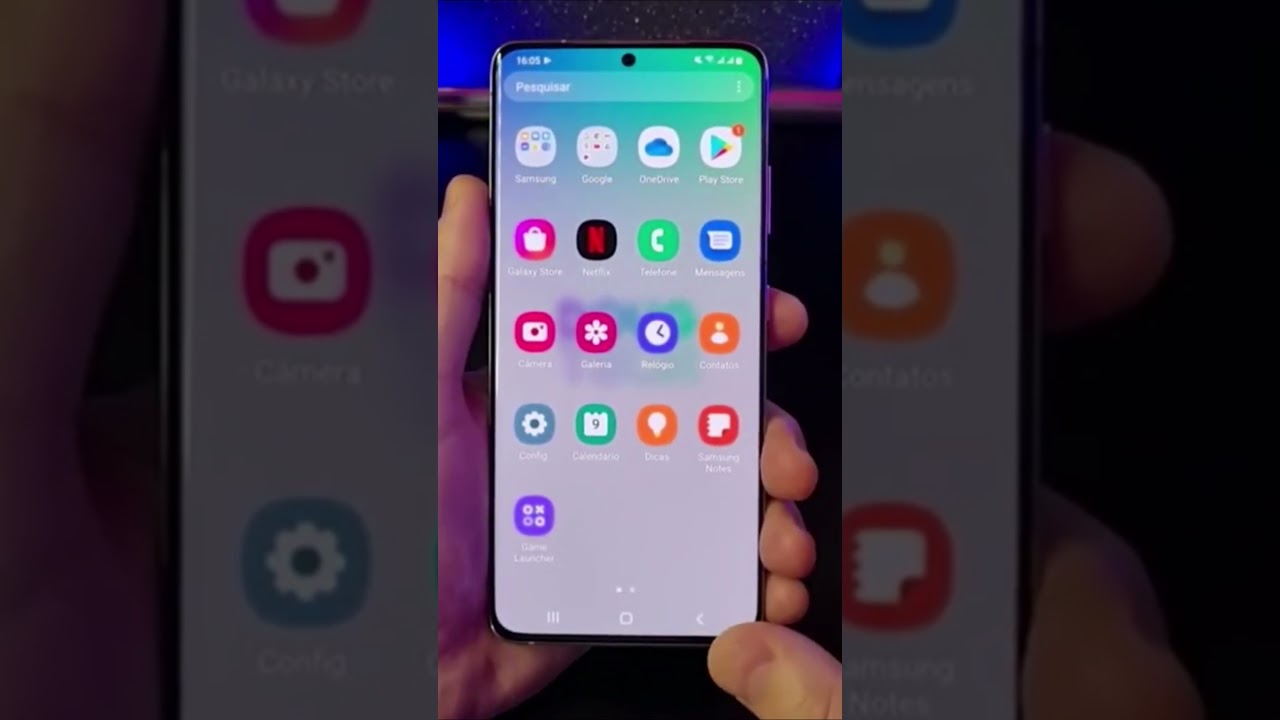 REMOVE APLICATIVOS DA SUA TELA INICIAL NO SAMSUNG #Shorts
