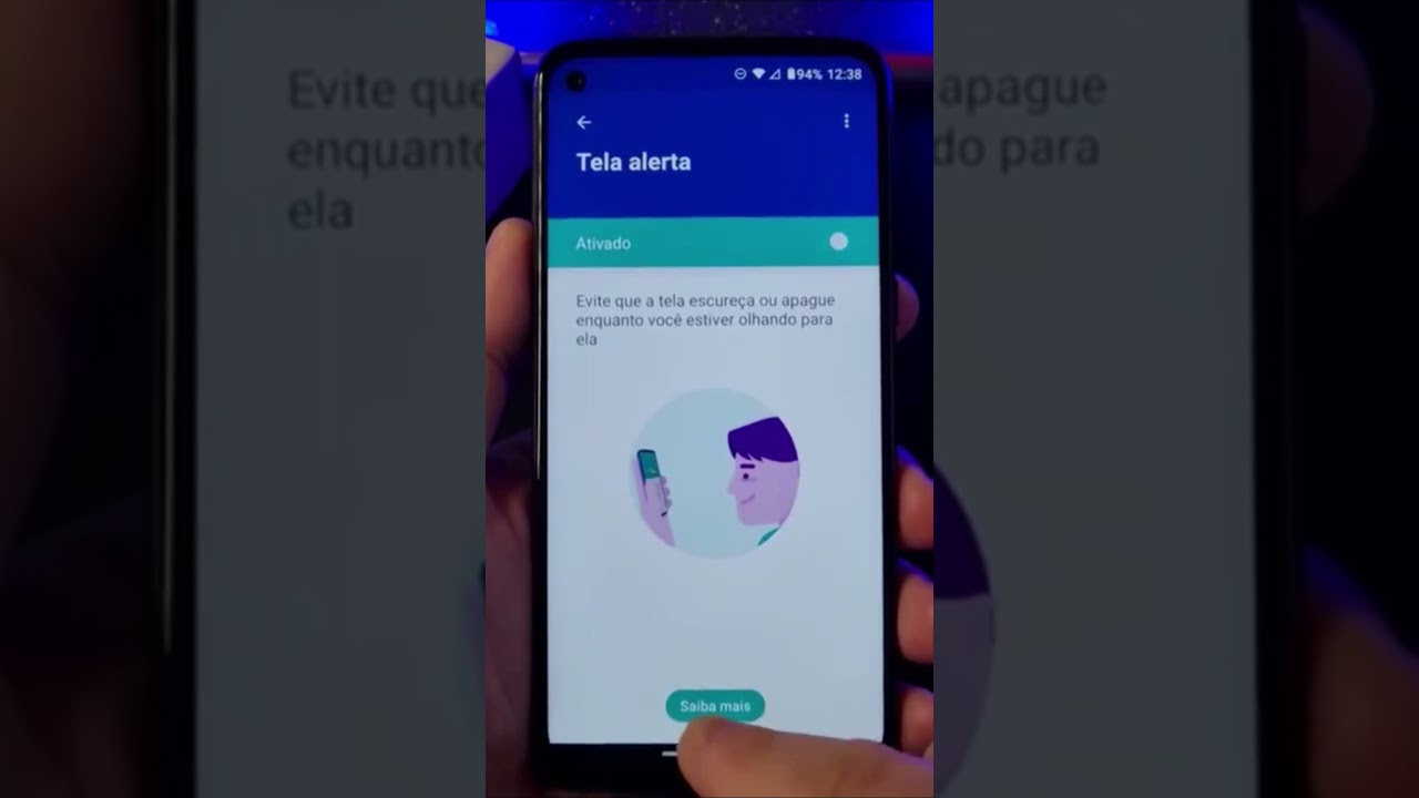 EVITE QUE A TELA APAGUE ENQUANTO VOCÊ USA O MOTOROLA #Shorts