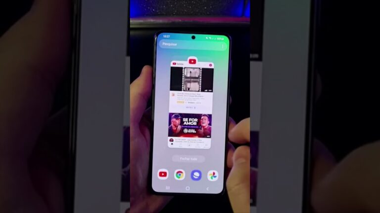 COMO USAR A TELA DIVIDIDA PARA APLICATIVOS NO SAMSUNG #Shorts
