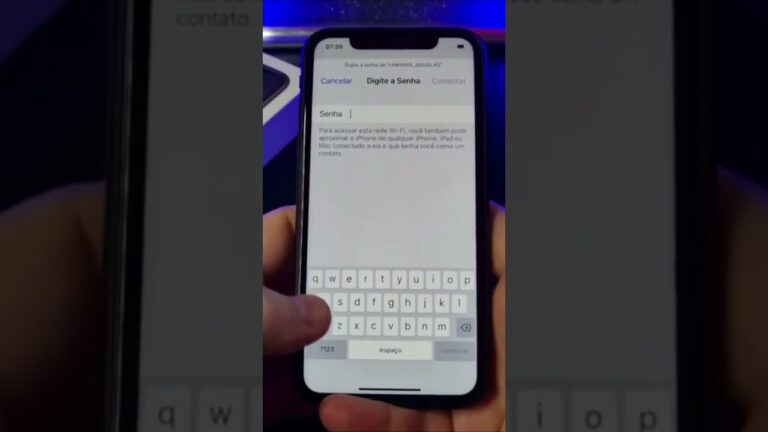 ACESSE UMA REDE WI FI NO IPHONE FACILMENTE #Shorts