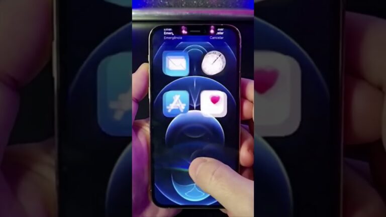 COMO ALTERAR O PAPEL DE PAREDE NO IPHONE #Shorts