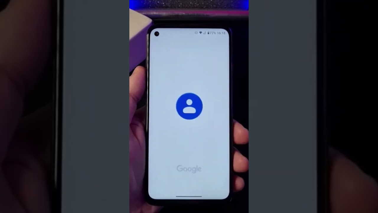 COMO RECUPERAR CONTATOS DO GOOGLE NO MOTOROLA #Shorts