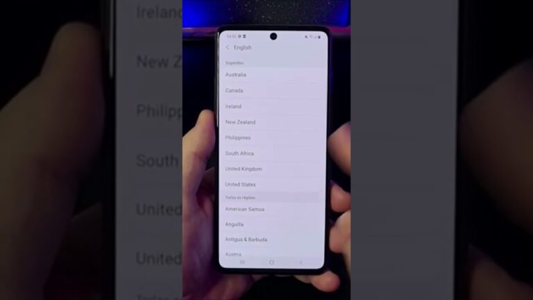 MUDE O IDIOMA DO SEU SAMSUNG DE FORMA RÁPIDA #Shorts