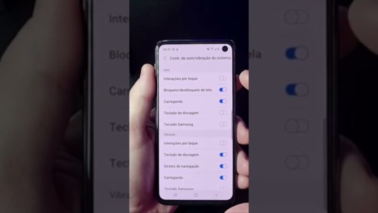 SILENCIE O SOM E A VIBRAÇÃO DO TECLADO NO SAMSUNG #Shorts