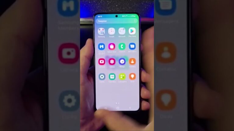 ESCONDA APLICATIVOS NO SAMSUNG EM POUCOS PASSOS #Shorts