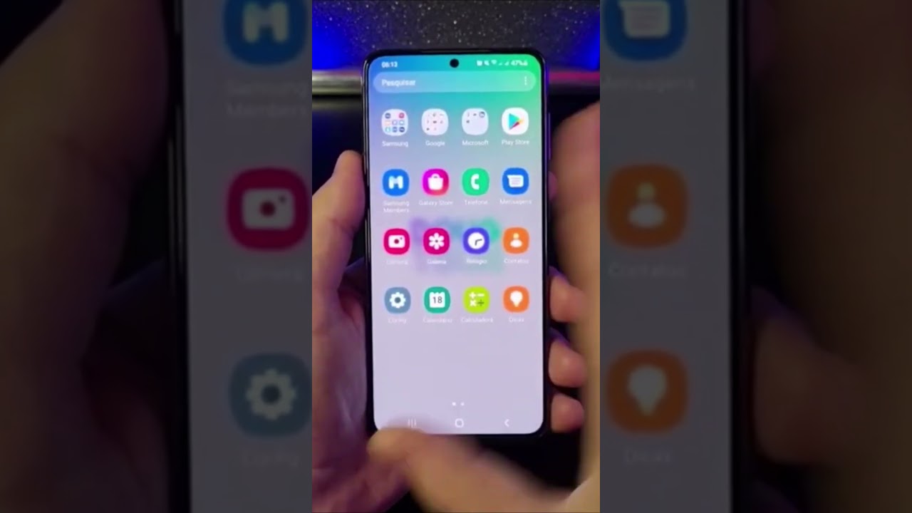 ESCONDA APLICATIVOS NO SAMSUNG EM POUCOS PASSOS #Shorts