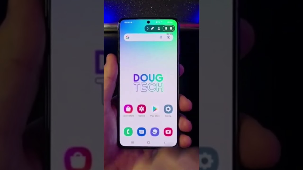 GRAVE A TELA DO SEU SAMSUNG DE FORMA SIMPLES E RÁPIDA #Shorts