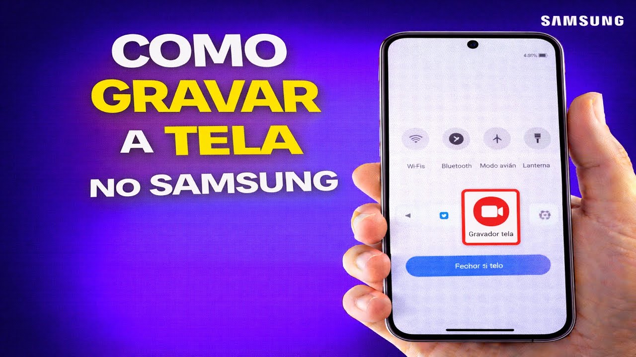 COMO GRAVAR A TELA NO SAMSUNG