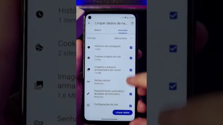 COMO LIMPAR DADOS DO NAVEGADOR NO MOTOROLA #Shorts