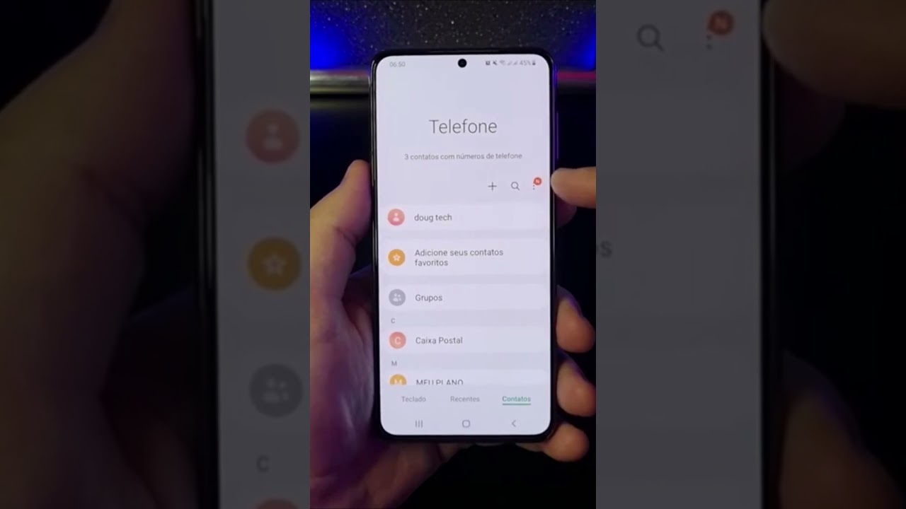 COMO RECUPERAR CONTATOS GOOGLE NO SAMSUNG #Shorts