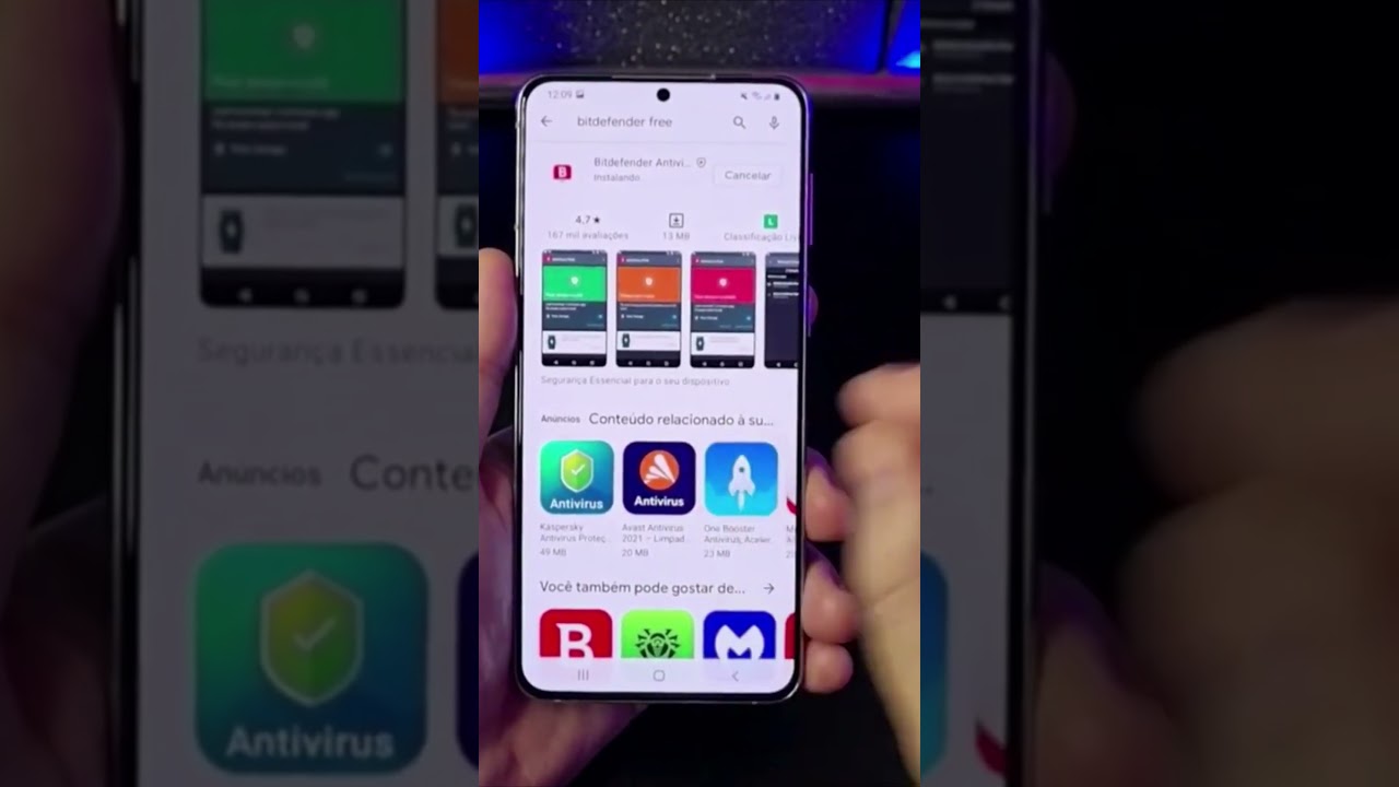 COMO DELETAR VÍRUS DO SAMSUNG #Shorts