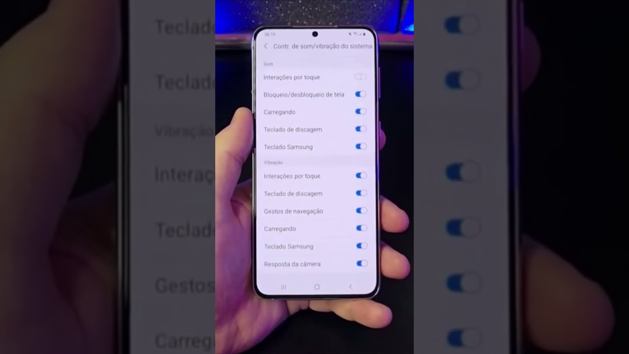 COMO PARAR O SOM E VIBRAÇÃO DO TECLADO NO SAMSUNG #Shorts