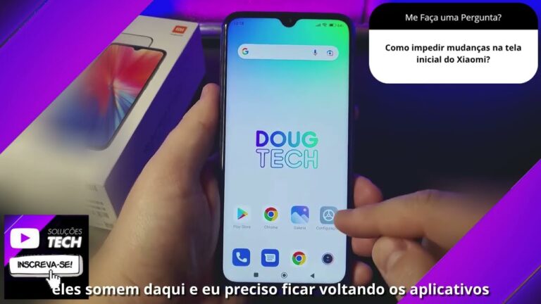 Como impedir mudanças na tela inicial do Xiaomi❓