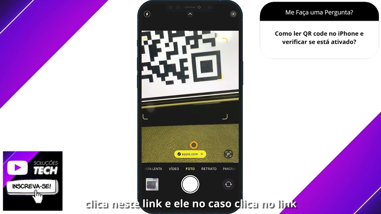 Como ler QR code no iPhone e verificar se está ativado❓