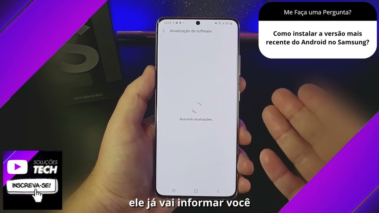 Como instalar a versão mais recente do Android no Samsung❓