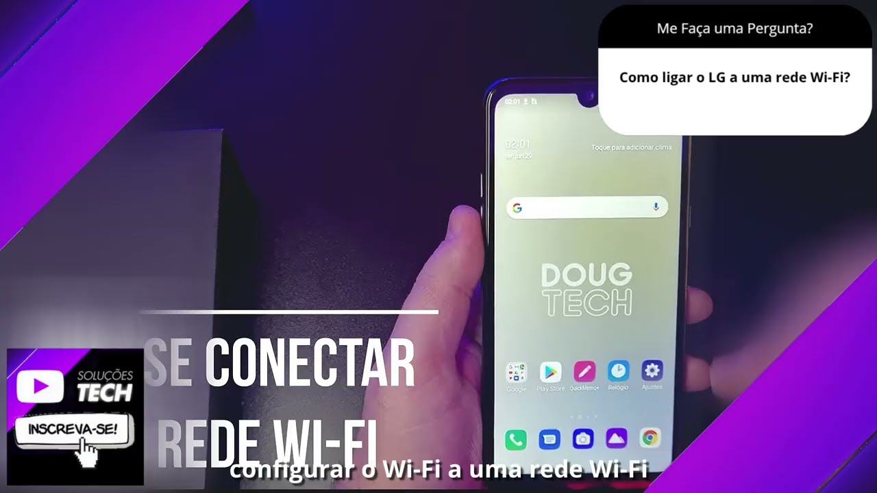 Como ligar o LG a uma rede Wi Fi❓