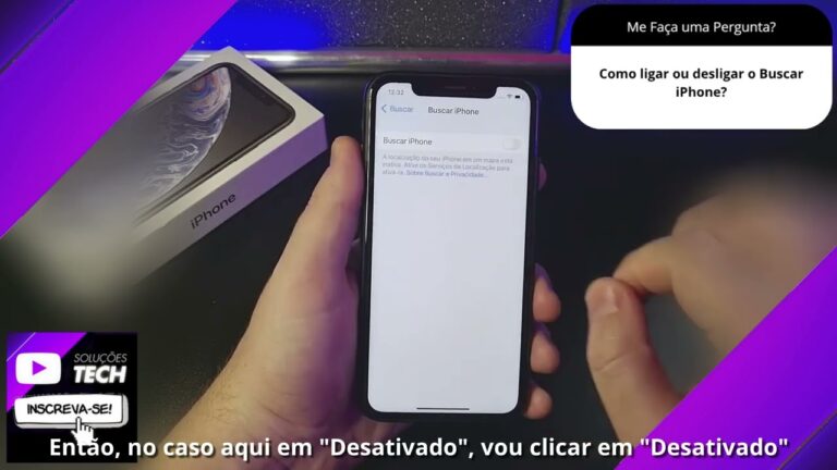 Como ligar ou desligar o Buscar iPhone❓