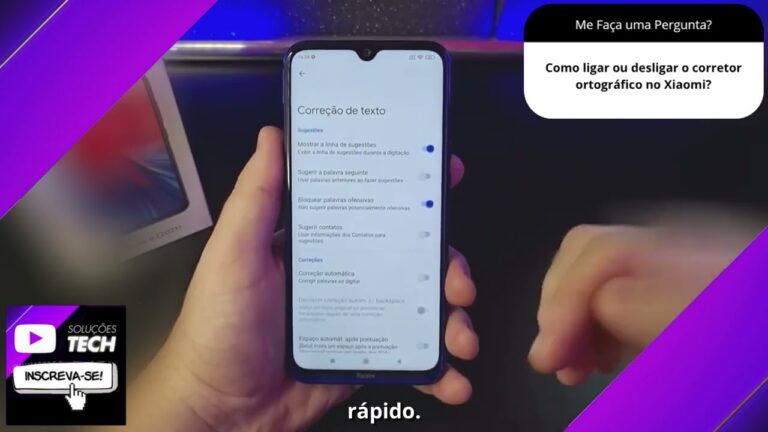 Como ligar ou desligar o corretor ortográfico no Xiaomi❓