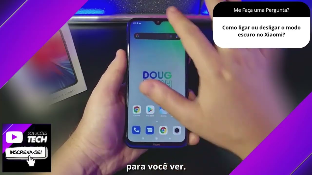 Como ligar ou desligar o modo escuro no Xiaomi❓