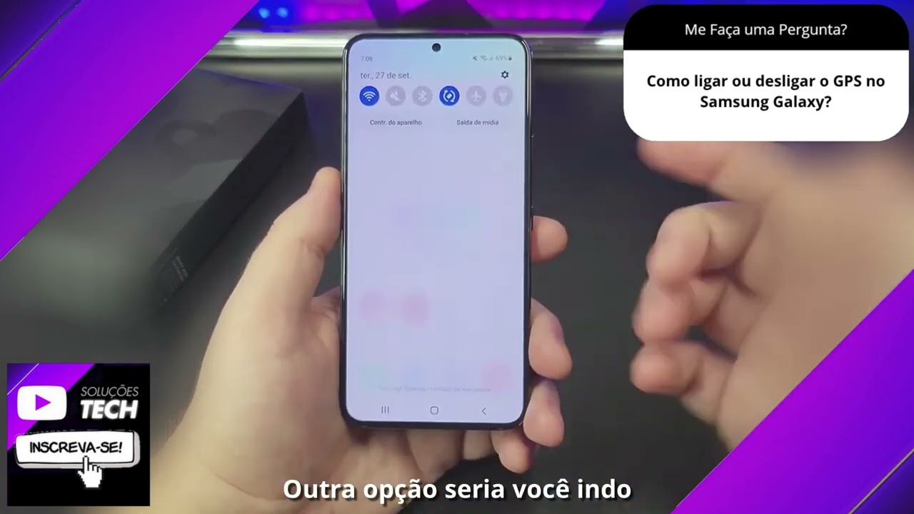 Como ligar ou desligar o GPS no Samsung Galaxy❓