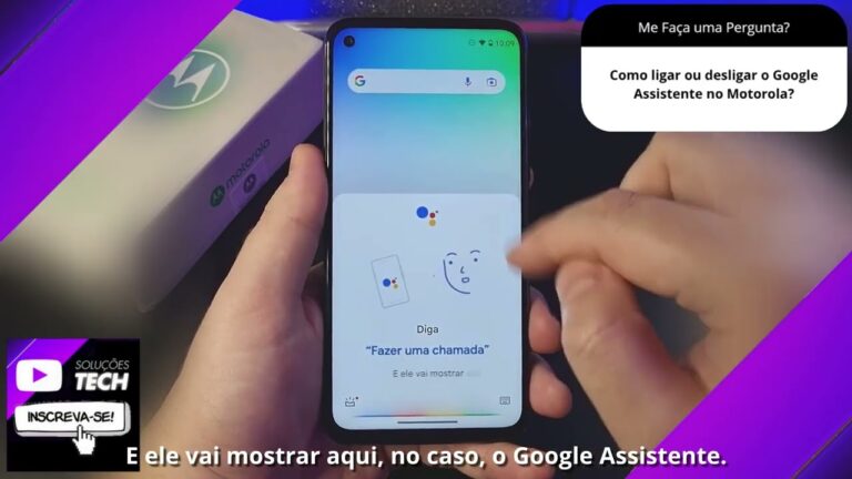 Como ligar ou desligar o Google Assistente no Motorola❓