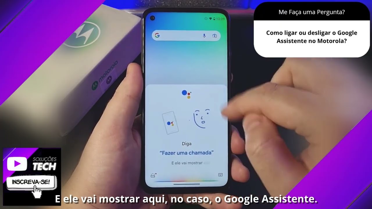 Como ligar ou desligar o Google Assistente no Motorola❓