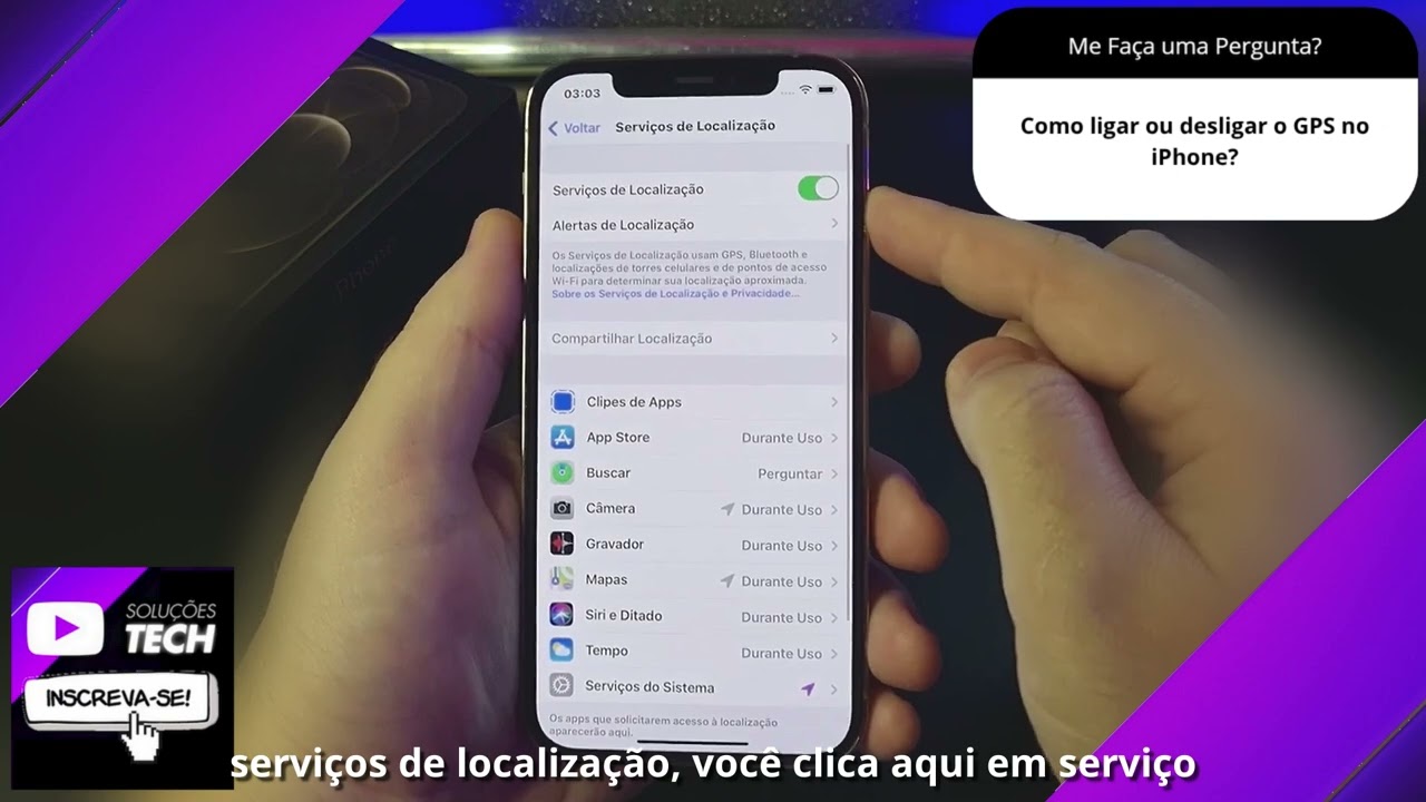 Como ligar ou desligar o GPS no iPhone❓