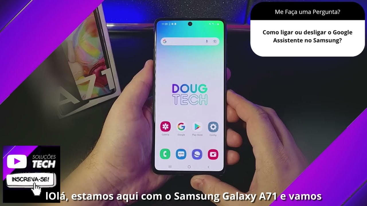 Como ligar ou desligar o Google Assistente no Samsung❓