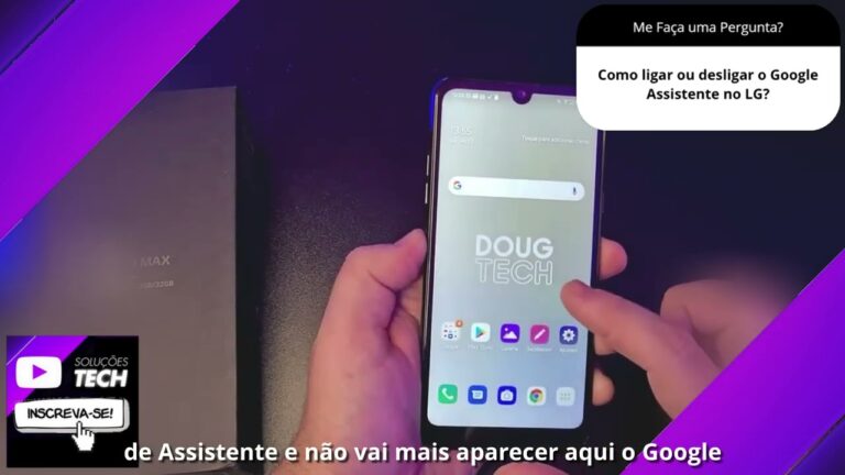 Como ligar ou desligar o Google Assistente no LG❓