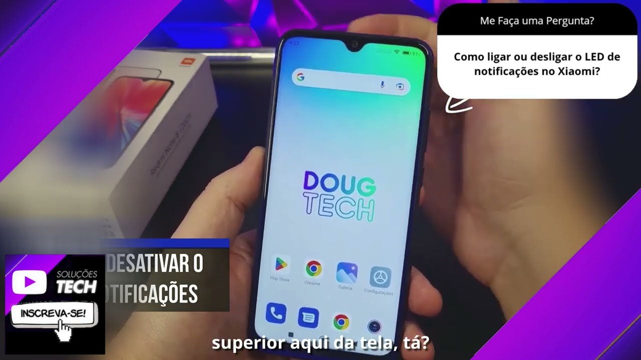 Como ligar ou desligar o LED de notificações no Xiaomi❓